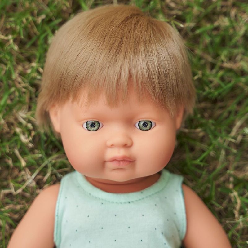 Miniland Dark Blonde Doll - Hazel 38cm